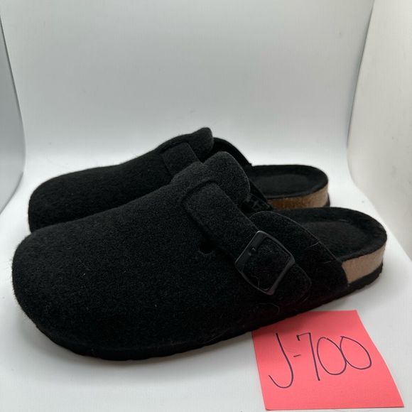 CUSHIONAIRE Womens Clog 10 BLACK - Picture 3 of 7